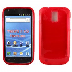 Samsung Galaxy S2 / T989 TPU Gel Case (Red)